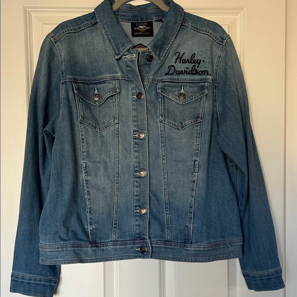 Harley-Davidson Women's Blue Denim Jacket